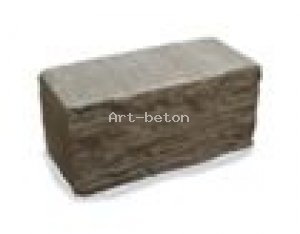 Отсевобетонный полнотелый рваный камень КСЛ-ПР-39 (СКЦ-2) фото